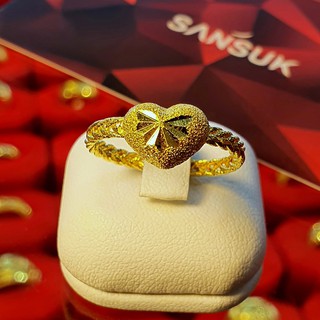 ราคาแหวนทองครึ่งสลึง แหวนครึ่งสลึง ทองแท้ 96.5% เลือกลาย/ไซส์ทางแชท ขายได้จำนำได้ มีใบรับประกัน แหวนทอง แหวนทองแท้