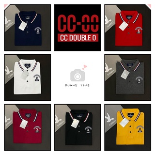 เสื้อคอปก POLO ผู้ชาย ปัก CC-OO (S M L) Men.03