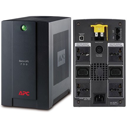 APC Back-UPS 950VA, 480W, 230V, AVR, Universal and IEC Sockets (BX950U-MS)