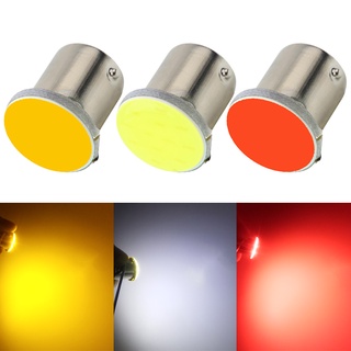 หลอดไฟเลี้ยวรถยนต์ LED P21W 1156 Ba15s 1157 Bay15d COB 12V 7000K สีขาว 1 ชิ้น