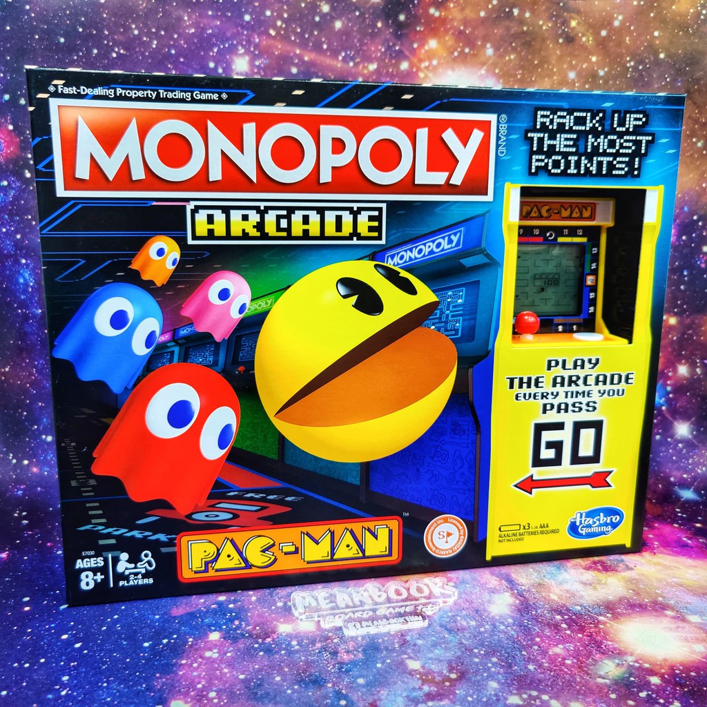 Monopoly Arcade Pacman Board Game (ของแท้)