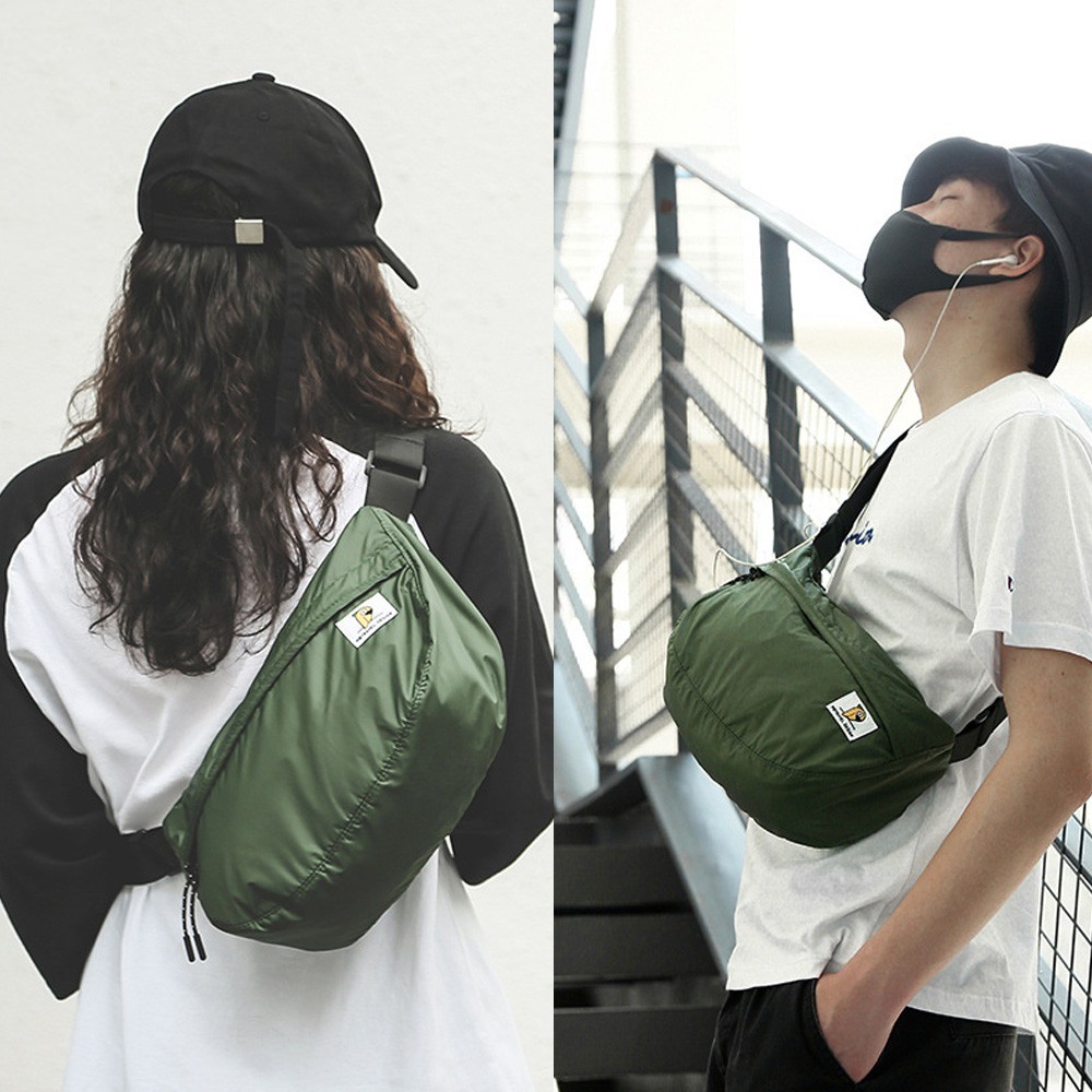 Streetwear Portable Sling Chest Bag