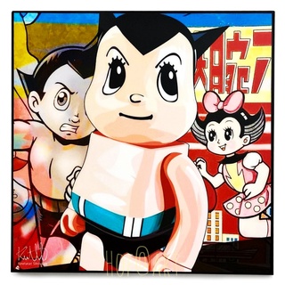 Astro Boy #4 แอสโตรบอย เจ้าหนูปรมาณู การ์ตูน cartoon รูปภาพ​ติด​ผนัง​ pop art ของขวัญ กรอบรูป รูปภาพ แต่งบ้าน