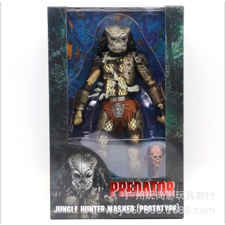 โมเดลตุ๊กตา NECA Predator รุ่นครบรอบ 30 ปี ขยับได้ ZSKF