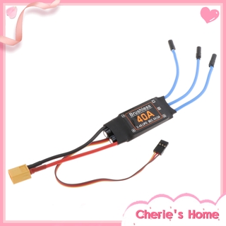 [Cheriehome]40A Brushless Esc มอเตอร์ Xt60 ปลั๊ก Rc เครื่องบินของเล่นสําหรับเด็ก