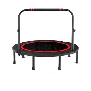 ฟิตเนสกระโดด trampoline trampoline รุ่น handrail พับได้ strong ฤดูใบไม้ผลิ trampoline เงียบ trampoline