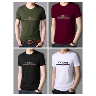 !!พร้อมส่ง!! เสื้อยืดคอกลม CODDI แขนสั้น ใส่ได้ทั้ง ชาย/หญิง หรือจะใส่เสื้อคู่ก็ได้