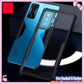 เคสโทรศัพท์มือถือแบบแข็ง ใส ผิวด้าน กันกระแทก สําหรับ xiaomi redmi k50 k40 k30 k20 Pro Gaming k30i k30s k40s k40gaming k50pro k50gaming