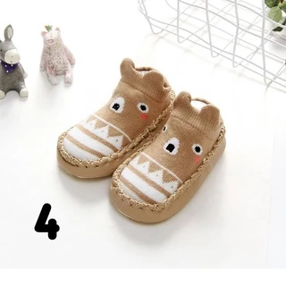 🎀รพร้อมส่ง รองเท้าหัดเดินพื้นกันลื่น รองเท้าหัดเดินลายน่ารัก