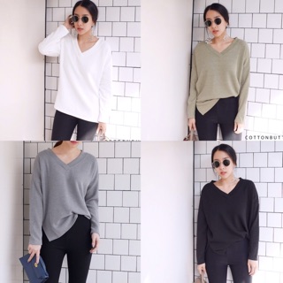 V Knit Korea Top