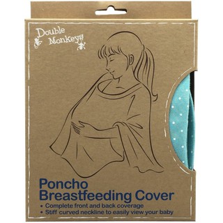 Double Monkeys Poncho Style Breastfeeding Cover ผ้าคลุมให้นม แบบคลุมทั้งตัว (3 Colors)