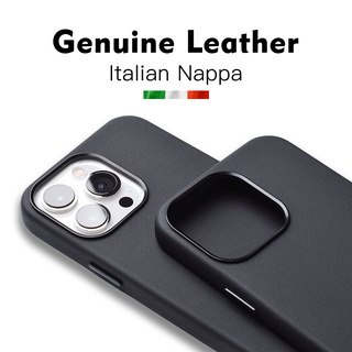 Italian Nappa Genuine Leather Case for iPhone 13 Pro Max mini Supercar Interior Luxury Business Premium Cow Phone Cover