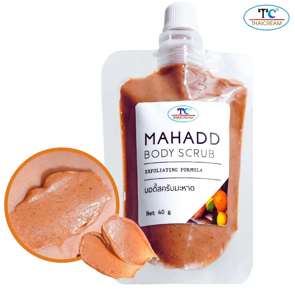 Thaicream สครับมะหาด สครับขัดผิว ขัดขี้ไคล สครับผิว ไทยครีม Mahadd Body Scrub ครีมขัดตัว ขัดขี้ไคล