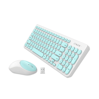 Oker ชุดคีบอร์ดเมาส์ไร้สาย Wireless keyboard mouse Combo set รุ่น K8830