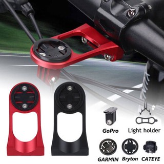 ขาไมล์จักรยาน ขาไมล์ติดสเต็ม ติดไฟหน้าได้ Bike Mount สำหรับ Garmin / Cateye / Bryton  (บรรจุ 1 ชุด)