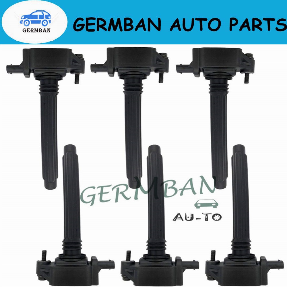 Free Shipping ! UF648 6pcs Set Ignition Coils 0221504032  for Chrysler Dodge Jeep Ram 3.2/3.6L V6 C1