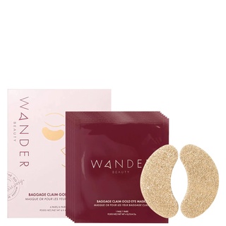 พร้อมส่ง ของแท้ Wander Beauty Baggage Claim Eye Masks (Pack of 6/1Pair)  (Gold/Rose Gold)