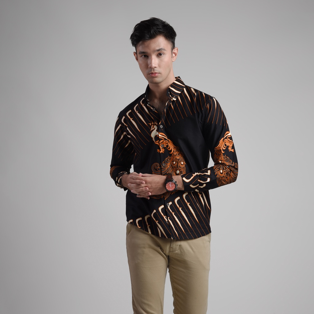 Dgm batik premium Long Sleeve Men 1250