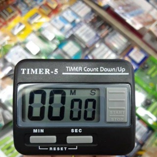 Timer-5 Digital Timer Count Down/Up จับเวลาเดินหน้าถอยหลัง จับเวลาได้ 99นาที