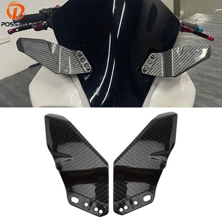 [พร้อมส่ง] สปอยเลอร์ปีกด้านข้าง ABS สําหรับรถจักรยานยนต์ BMW S1000RR 2 ชิ้น