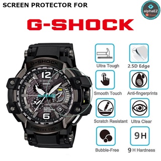 Casio G-Shock GPW-1000-1B Gravity-Master Series 9H ฟิล์มกระจกนิรภัยกันรอยหน้าจอ GPW-1000