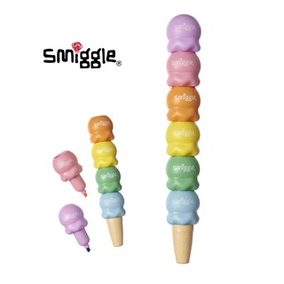 อันใหญ่เบ้อเริ่ม Smiggle Ice Cream Scented Highlighters ปากกาไฮไลท์กลิ่นหอม 6 สี