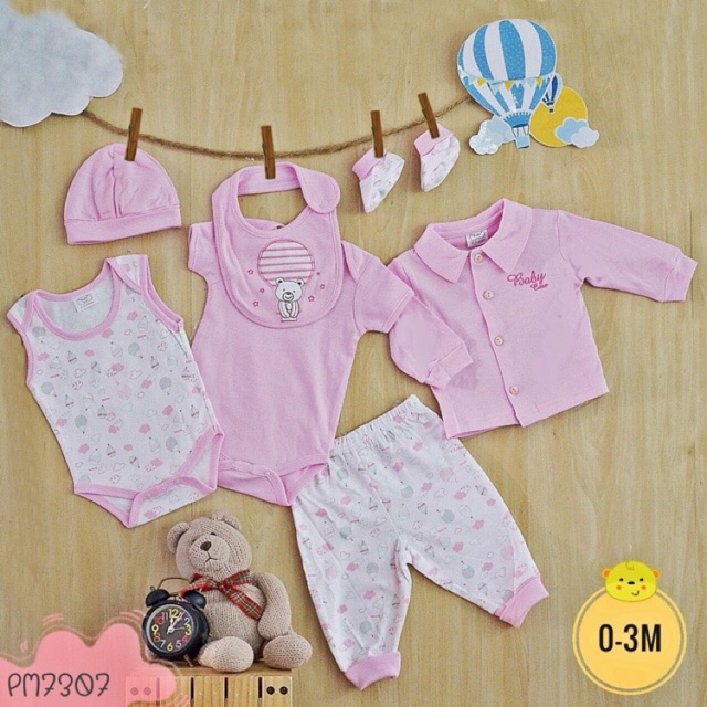 ชุดเซทเด็กแรกเกิด SET เตรียมคลอด SET เด็กอ่อน 5 ชิ้น