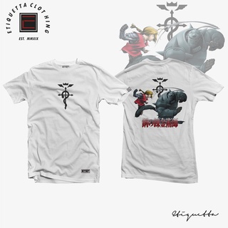 เสื้ออะนิเมะ -- ETQT -- เล่นแร่แปรธาตุ Fullmetal -- เอ็ดเวิร์ดและอัล v2 ^:w