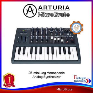 Arturia MicroBrute 25-mini-key Monophonic Analog Synthesizer คีย์บอร์ด 25 คีย์ รูปแบบ Monophonic Synthesizer รับประกันศูนย์ไทย 1 ปี