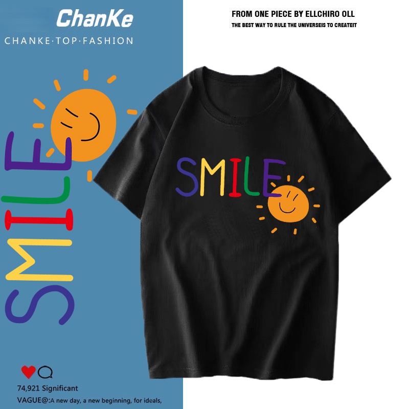 เสื้อยืดคอกลม New Collection ลายสตรีทลายเเฟชั่น โครตคูลสุดเท่ T-816