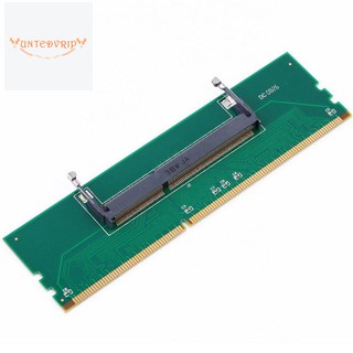 อะแดปเตอร์เชื่อมต่อ dr3 Laptop SO-DIMM to Desktop DIMM Memory RAM DDR 3 New ADA TH