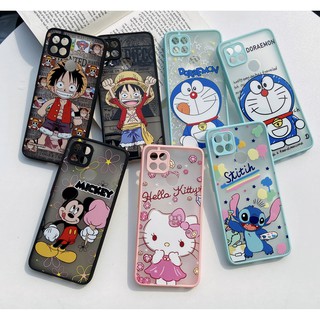 เคสหลังกันกล้องสกรีนลายการ์ตูนลายน่ารักๆ สำหรับรุ่นOPPO A53-A31-A92020-A52020-A92-A93 A5S-A12-A7-A3S