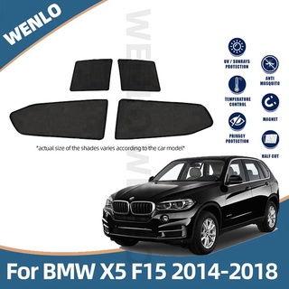 ม่านบังแดดแม่เหล็ก สําหรับ BMW X5 F15 2014 2015 2016 2017 2018