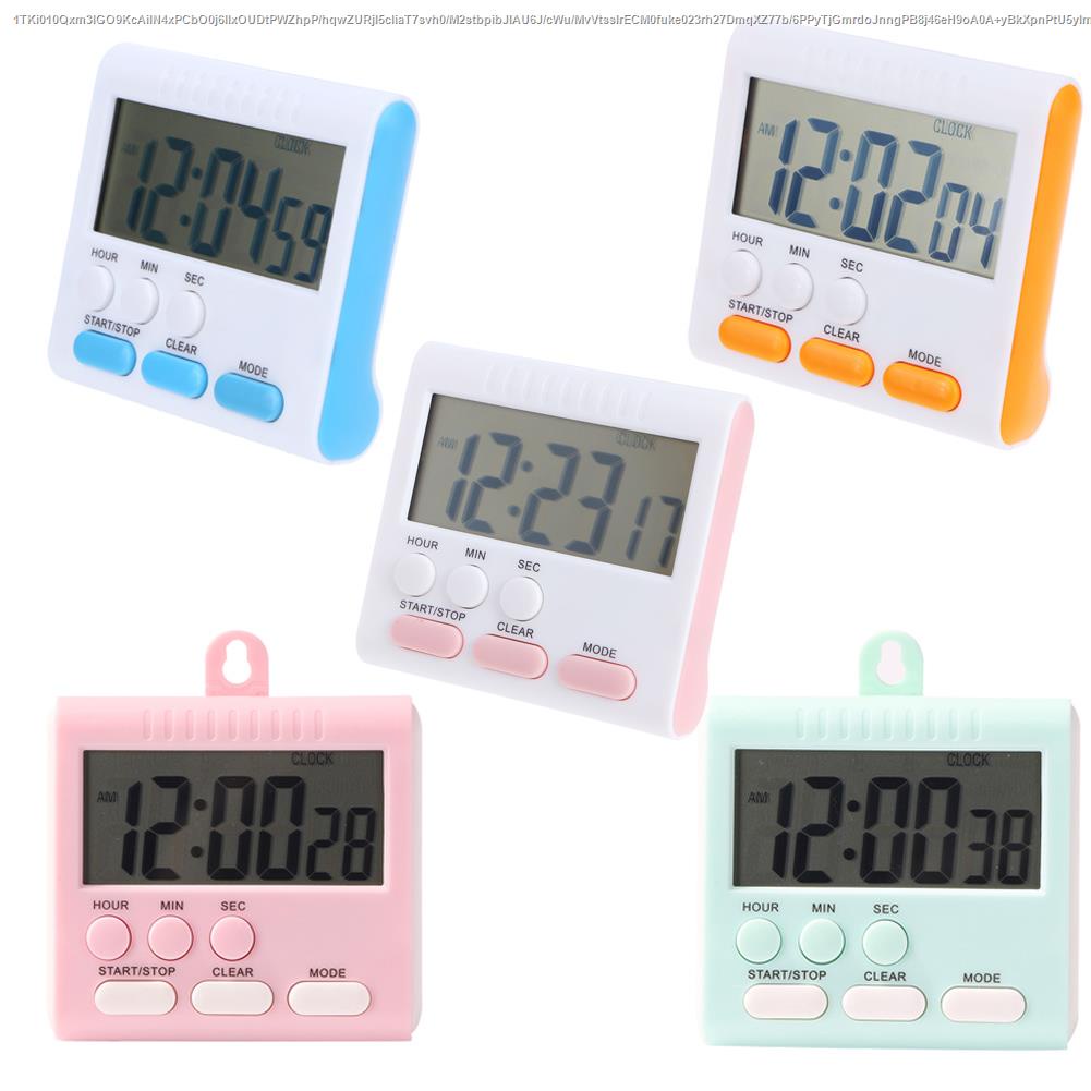 Magnetic Large Lcd Digital Kitchen Timer Alarm Count Up Down Clock 24