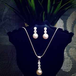 Pearl Set Womens accessories 92.5% silver