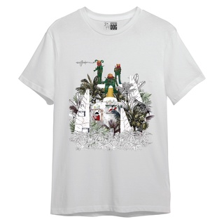 Barking Dog  เสื้อยืดแขนสั้น Gildan Premium สกรีน DTG ลายวัคซีนที่หายไป