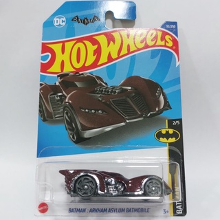 รถเหล็ก Hotwheels BATMAN ARKHAM ASYLUM BATMOBILE DC (ib35)