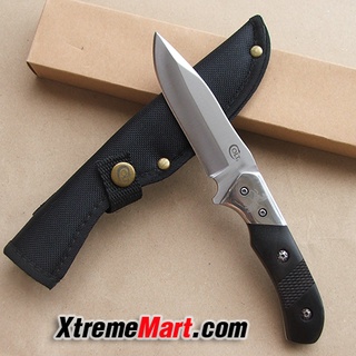 มีด Colt CT343 พร้อมซองไนล่อน Pocket Knife Tactical knife Survival Hunting Camping Outdoor Knife Ebony Wood Handle