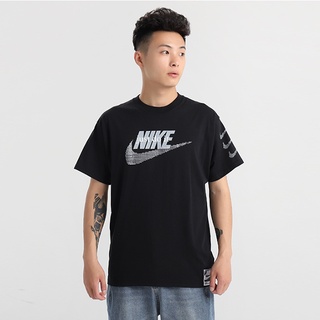 [S-5XL] Nike เสื้อยืดลําลอง ผ้าฝ้าย ระบายอากาศ ใส่สบาย แฟชั่น สําหรับผู้ชาย HGognc23FN