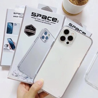 🇹🇭(ส่งจากไทย) เคสSpace เคสใสราคาถูก เคสใส เคสสำหรับรุ่น 14 /14pro /14max/ 14pro max เคสใสกันกระแทก