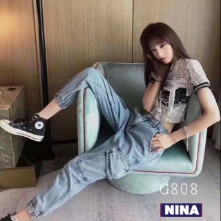 Nina Jeans กางเกงยีนส์สไตล์เกาหลี งานดีผ้านำเข้า 🇰🇷