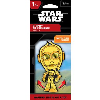 DC Comics C3PO Air Freshener แผ่นน้ำหอมปรับอากาศ