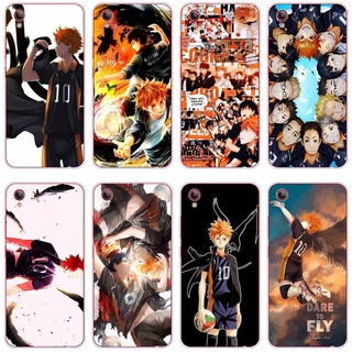 Vivo y53 y55 y91 y91c s1 2019 s1 pro  Case TPU Soft Silicon Protecitve Shell Phone casing Cover Haikyuu Anime