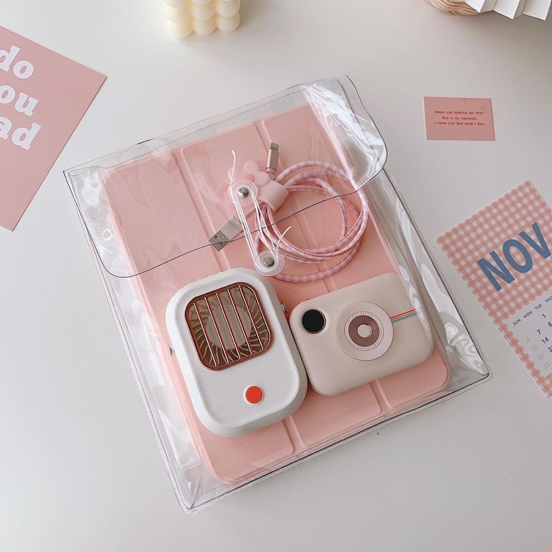 พร้อมส่ง ipad bag ซองใส ใส่ไอแพด ขนาด A4
