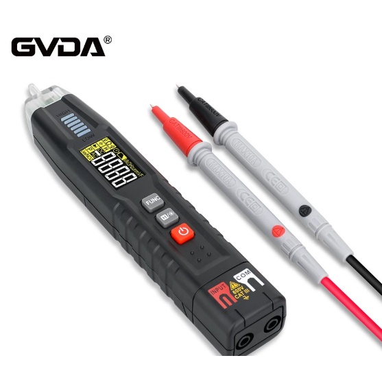 Gvda 600V RMS AC DC โอห์ม ประจุกระแสไฟ ทดสอบ มัลติมิเตอร์ ดิจิทัล GD109 *แถมแบตเตอรี่ AAA x 2 ก้อน