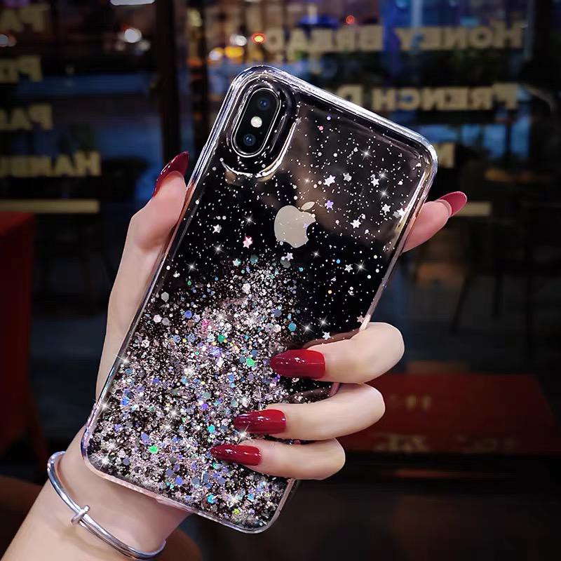 CHEAP Glitter Case Softcase FH05 สําหรับ Oppo Realme U1 U2 2 Pro C1 C2 C11 C12 C15 C20 C21 C21y C3 C