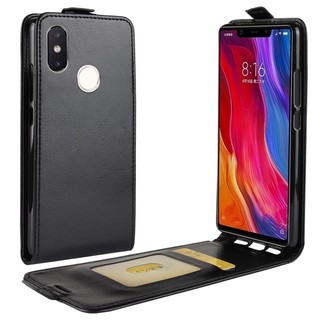 เคสหนัง Xiaomi Mi 8 Lite 9 10 11 11T 12 12S Pro 12X Xiaomi Mi CC9e CC9 ขึ้นและลงพลิก การป้องกัน โทรศัพท์กรณี