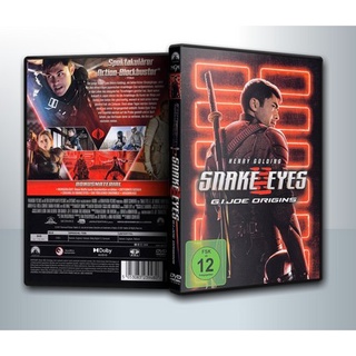 [ DVD Movie มีปก+สกรีนแผ่น-ไม่มีกล่อง ] Snake Eyes: G.I. Joe Origins (2021) จี.ไอ.โจ: สเนคอายส์ ( 1 DVD )