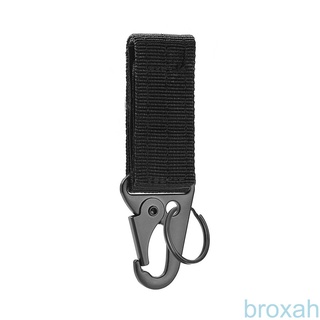 BR-Multifunctional Hanging Buckle Detachable Nylon Webbing Belt Carabiner Keychain Camping Gadget Buckles Accessories