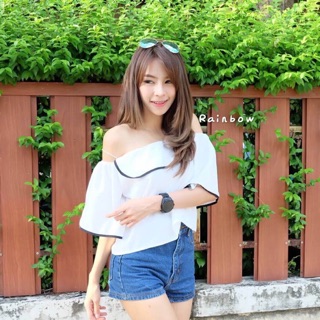 ☀️เสื้อสายเดียวผ้าไหมอิตาลี่